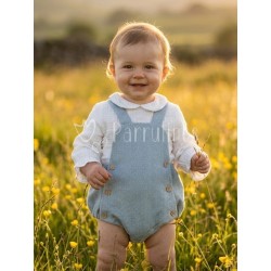 Conjunto bebé niño peto con...
