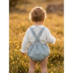 Conjunto bebé niño peto con... 2