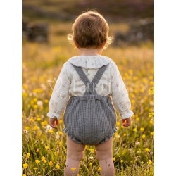 Conjunto bebé niña peto con... 2