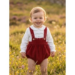 Conjunto bebé niño peto...