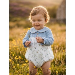 Pelele bebé niño estampado...