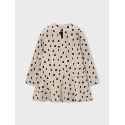 Vestido niña estampado con... 2