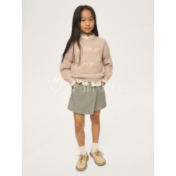 Falda shorts chica sarga Tiza