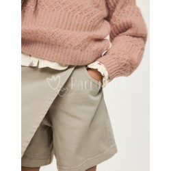 Falda shorts chica sarga Tiza 2