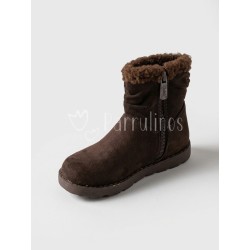 Botas niña choco con forro... 2