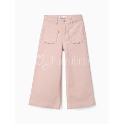 Pantalón niña con pierna...