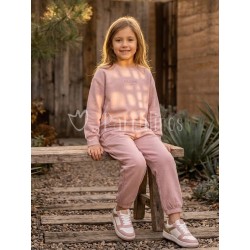 Chándal niña rosa "Parps...
