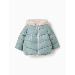 Parka bebé niña con capucha...