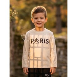 Camiseta niño manga larga...