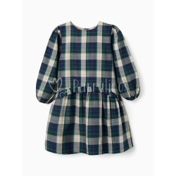 Vestido niña de cuadros...