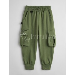 Pantalón chándal niño Cargo...