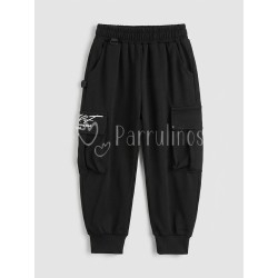 Pantalón chandal niño Cargo...