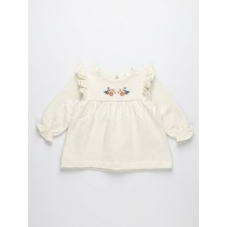 Sudadera bebé niña con flor...