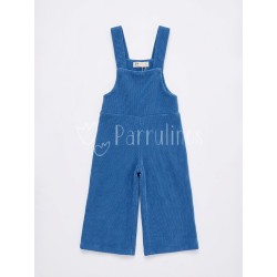 Peto niña de pana Azul