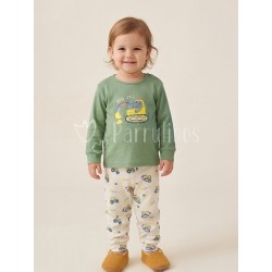 Pijama niño con estampado...