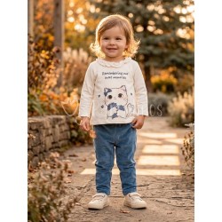 Conjunto bebé niña Camiseta...