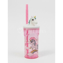 Vaso 3D de Unicornio 360ml...