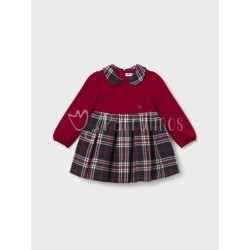 Vestido bebé niña combinado...