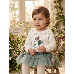 Conjunto Bebé Niña Camiseta...