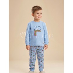 Pijama niño Azul con...