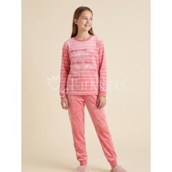 Pijama niña Coral de...