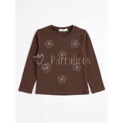 Camiseta niña manga larga...