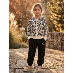 Chándal niña Print Animal...