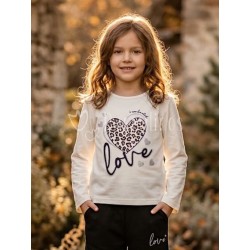 Camiseta niña manga larga...