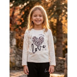 Camiseta niña manga larga...