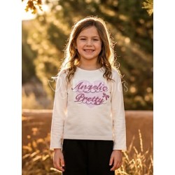 Camiseta niña manga larga...