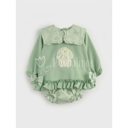 Conjunto bebé niña Verde... 2