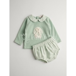 Conjunto bebé niño Verde...