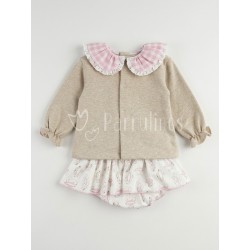 Conjunto bebé niña con... 2