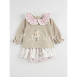 Conjunto bebé niña con...