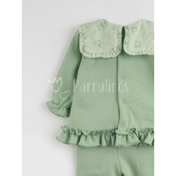 Conjunto bebé niña Verde... 2