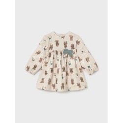 Vestido bebé niña estampado... 2