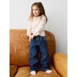 Pantalón niña vaquero Denim...
