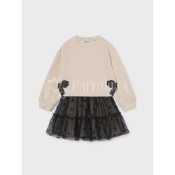 Conjunto niña sudadera y...