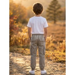 Pantalón cargo niño Gris... 2