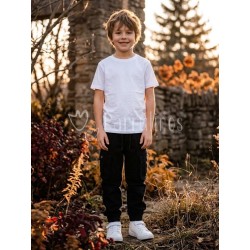 Pantalón cargo niño negro...