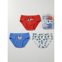 Set 3 calzoncillos Sonic...