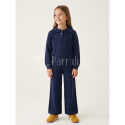 Conjunto niña punto hilo...