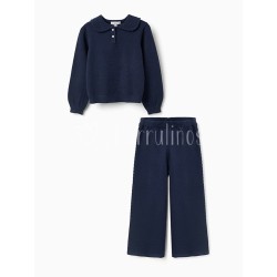 Conjunto niña punto hilo... 2