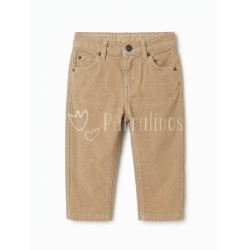 Pantalón bebé niño de pana...