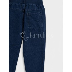 Pantalón niño jogger denim... 2