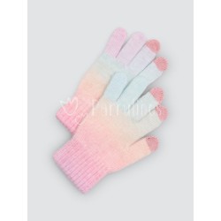 Guantes de punto niña...