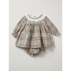 Vestido bebé niña Cuadros... 2