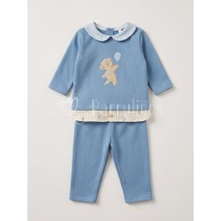 Conjunto bebé niño Azul con...