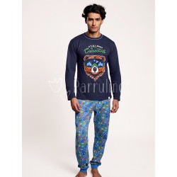 Pijama hombre algodón Oso...