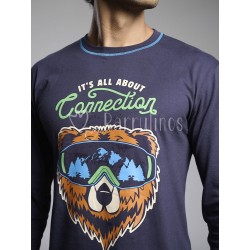 Pijama hombre algodón Oso... 2